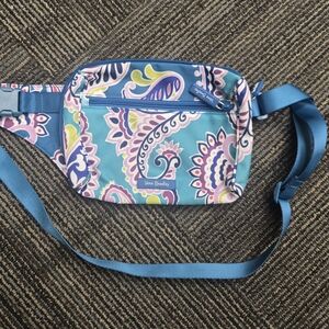 Vera Bradley Blue Paisley Crossbody Bag